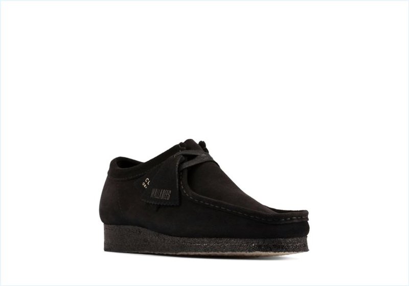  Wallabee / Black Suede Womens Originals Icon Shoes