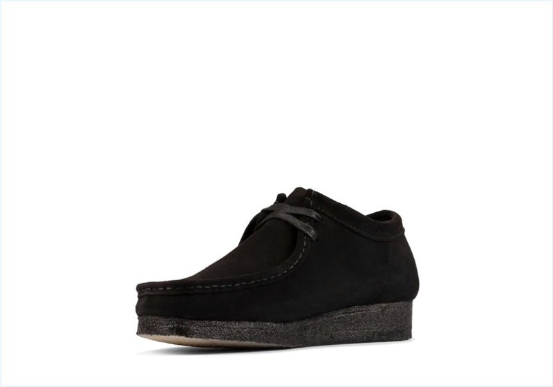  Wallabee / Black Suede Womens Originals Icon Shoes