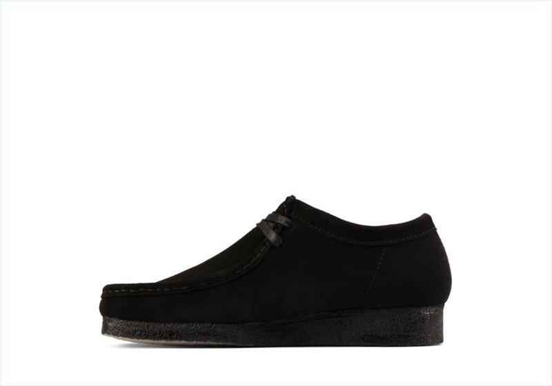  Wallabee / Black Suede Womens Originals Icon Shoes