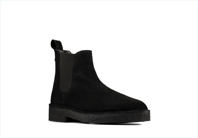  Desert Chelsea 2 / Black Suede Mens Originals Boots