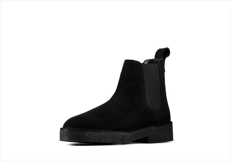  Desert Chelsea 2 / Black Suede Mens Originals Boots