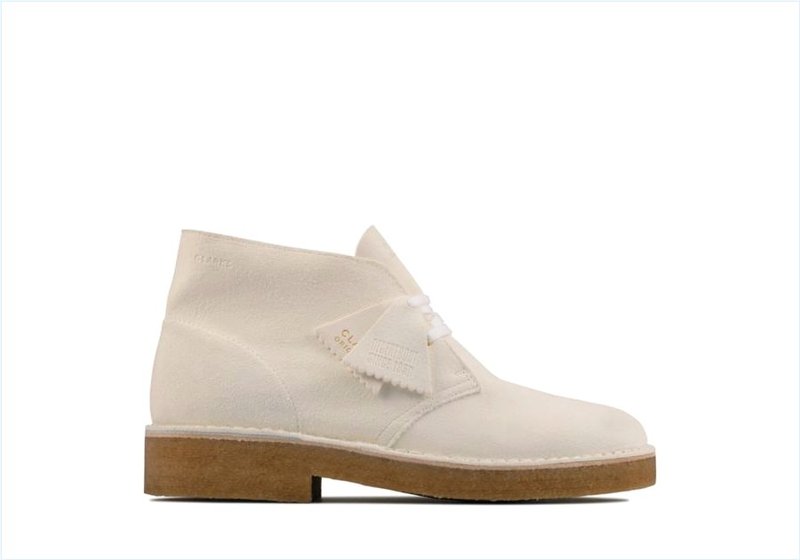  Desert Boot 221 / White Suede Mens Originals Boots