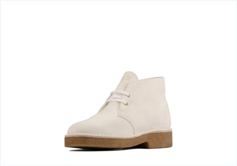  Desert Boot 221 / White Suede Mens Originals Boots