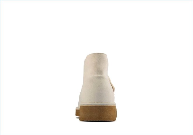  Desert Boot 221 / White Suede Mens Originals Boots