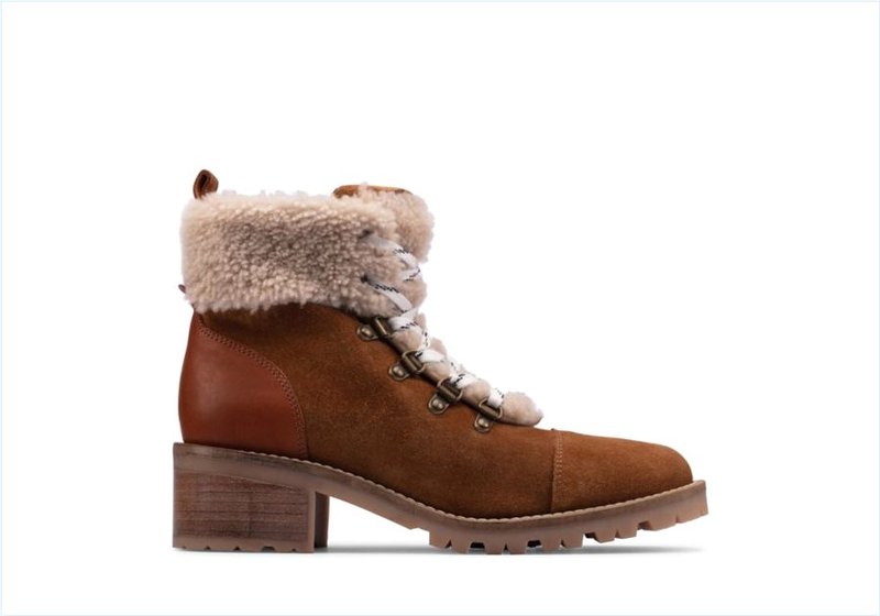  Roseleigh Sky / Dark Tan Suede Womens Boots