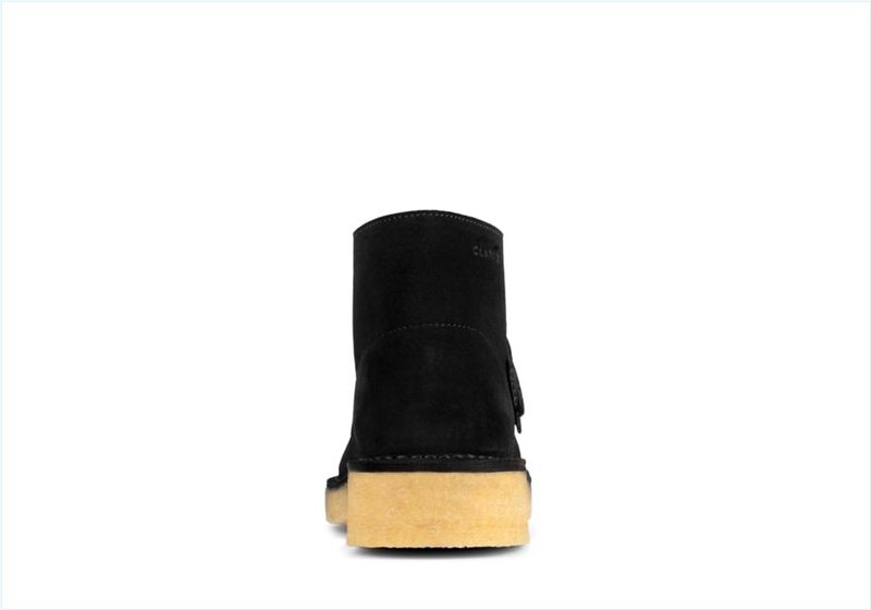  Desert Boot 221 / Black Suede Womens Originals Boots