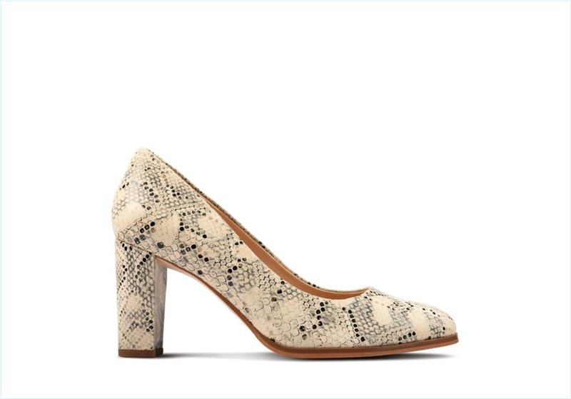  Kaylin Cara 2 / Taupe Snake Womens Shoes