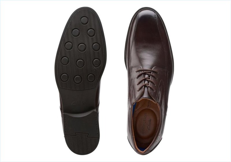  Whiddon Pace / Dark Brown Mens Shoes