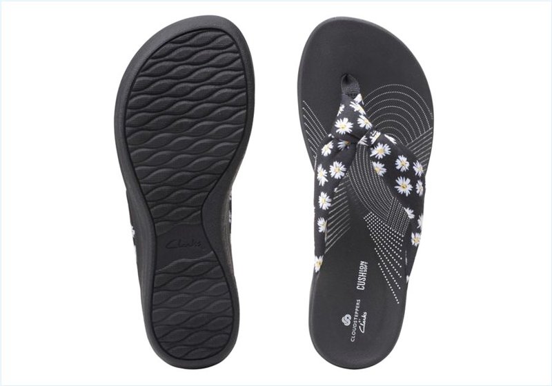  Arla Glison / Black/White Womens Sandals