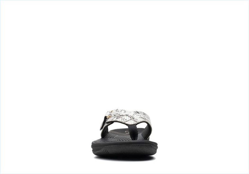  BREEZE SEA / Black Snake Womens Sandals