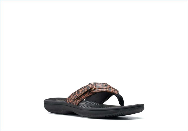  BREEZE SEA / Black/Tan Womens Sandals