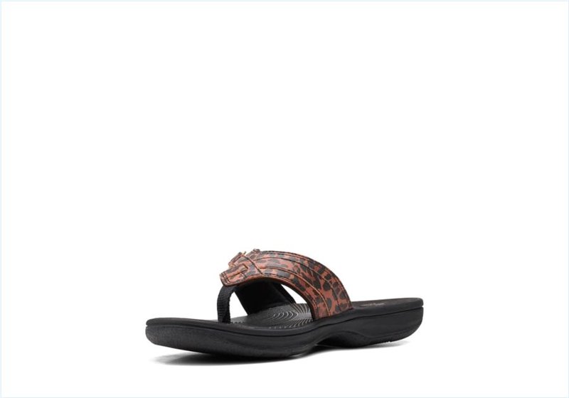  BREEZE SEA / Black/Tan Womens Sandals