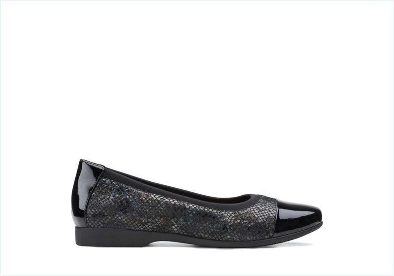  Un Darcey Cap 2 / Black Snake Womens Shoes