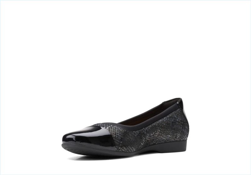  Un Darcey Cap 2 / Black Snake Womens Shoes