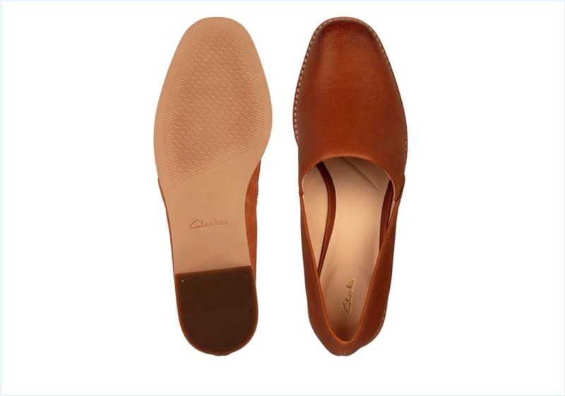  Pure Easy / Tan Leather Womens Shoes