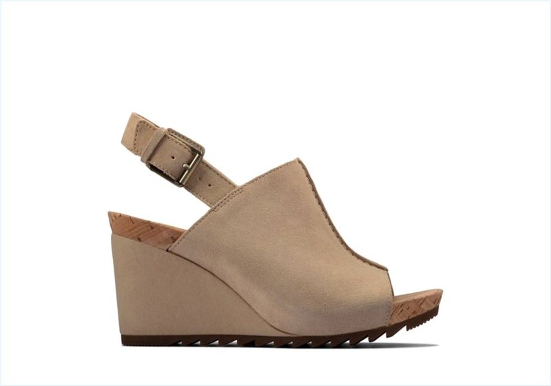  Flex Stitch / Taupe Leather Womens Sandals