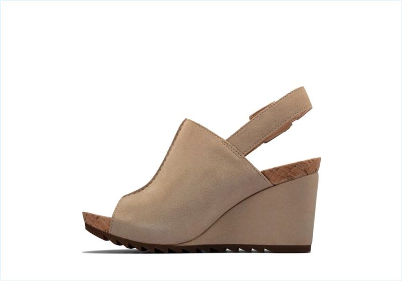  Flex Stitch / Taupe Leather Womens Sandals