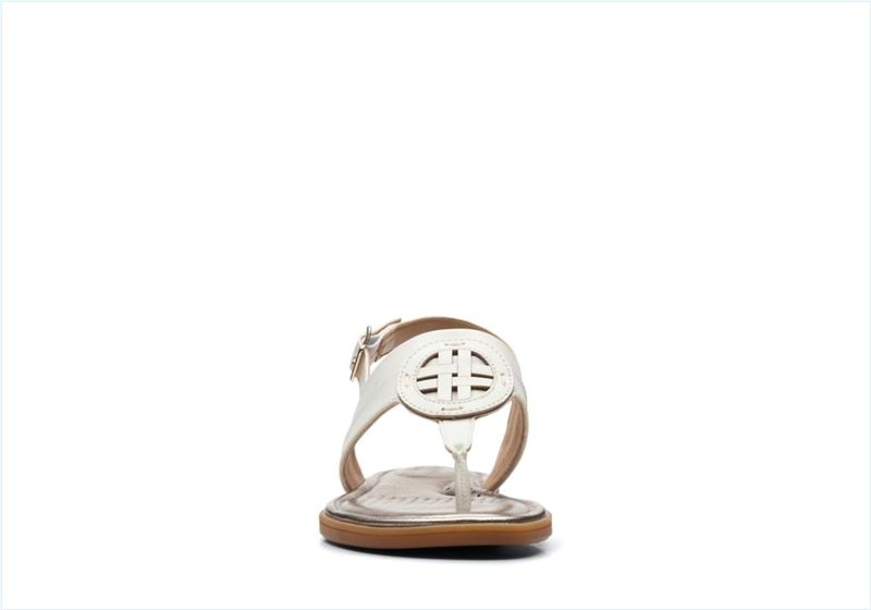  Reyna Glam / White Synthetic Womens Sandals