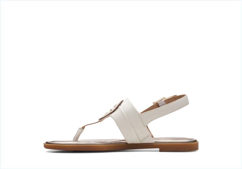  Reyna Glam / White Synthetic Womens Sandals