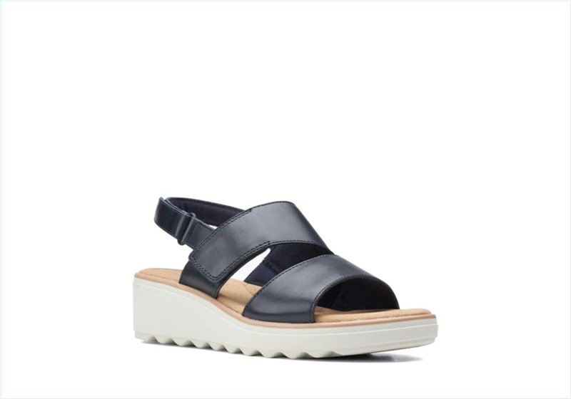  Jillian Pearl / Navy Leather Womens Sandals