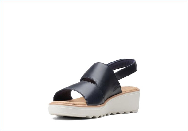  Jillian Pearl / Navy Leather Womens Sandals