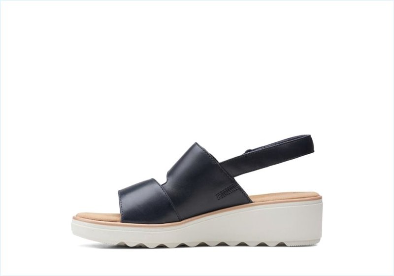  Jillian Pearl / Navy Leather Womens Sandals