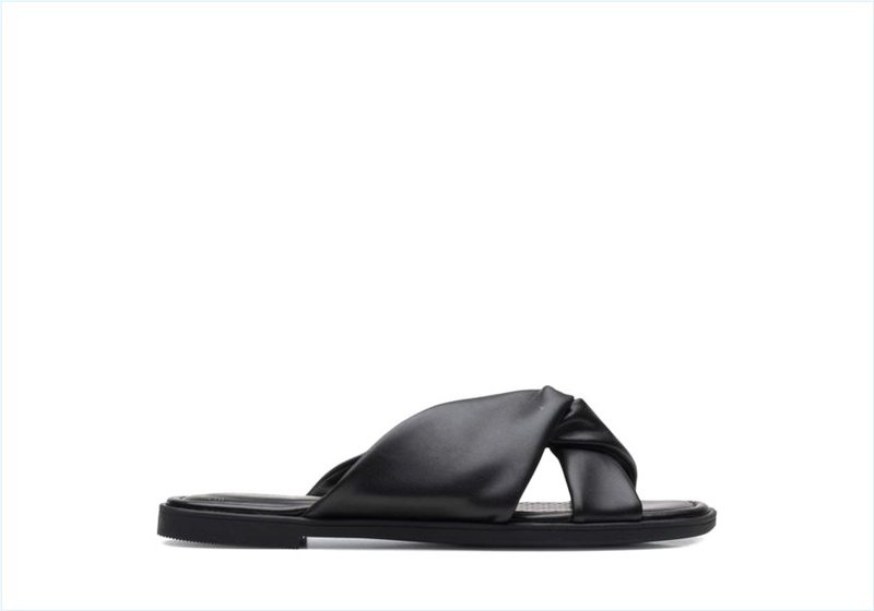  Reyna Twist / Black Synthetic Womens Sandals