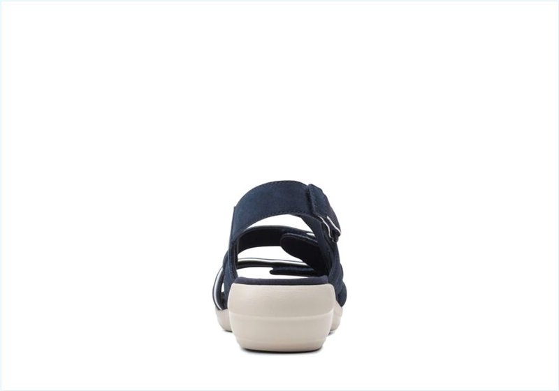  Alexis Band / Navy Womens Sandals