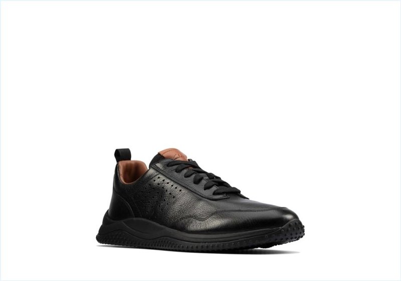  Puxton Lace / Black Leather Mens Shoes