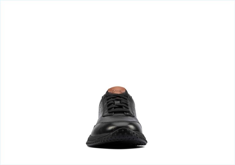  Puxton Lace / Black Leather Mens Shoes