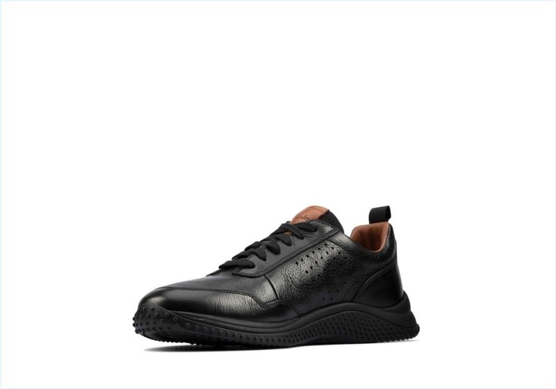  Puxton Lace / Black Leather Mens Shoes