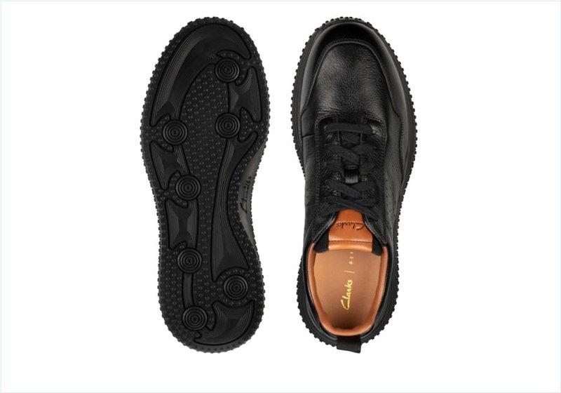  Puxton Lace / Black Leather Mens Shoes