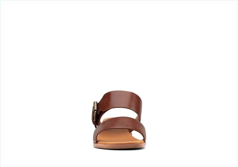  Landra 35 Mule / Dark Tan Leather Womens Sandals