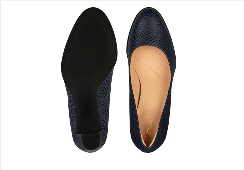  Kaylin Cara 2 / Navy Interest Womens Shoes