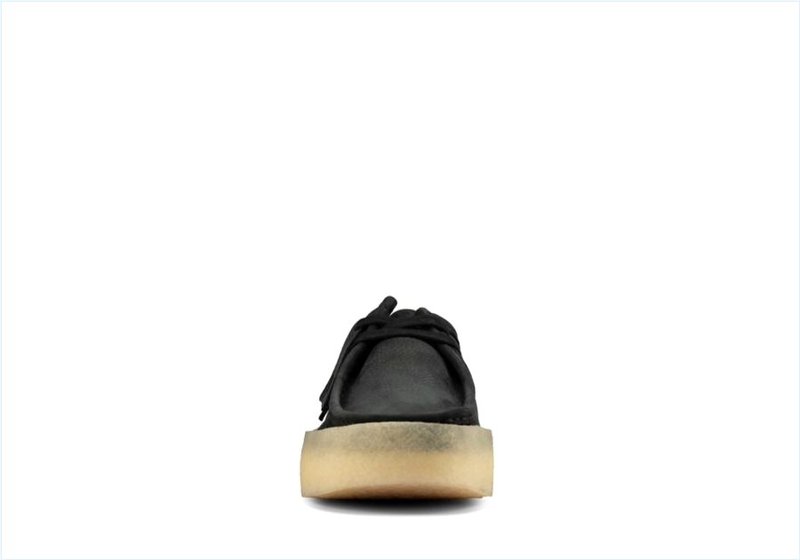  Wallabee Cup / Black Nubuck Mens Originals Icon Shoes