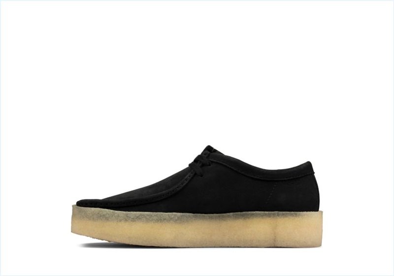  Wallabee Cup / Black Nubuck Mens Originals Icon Shoes