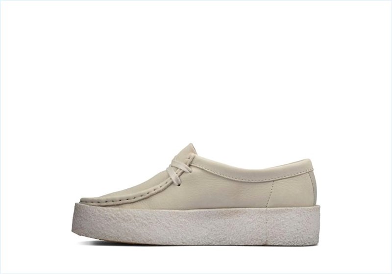  Wallabee Cup / White Nubuck Womens Originals Icon Shoes