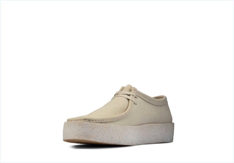  Wallabee Cup / White Nubuck Mens Originals Icon Shoes