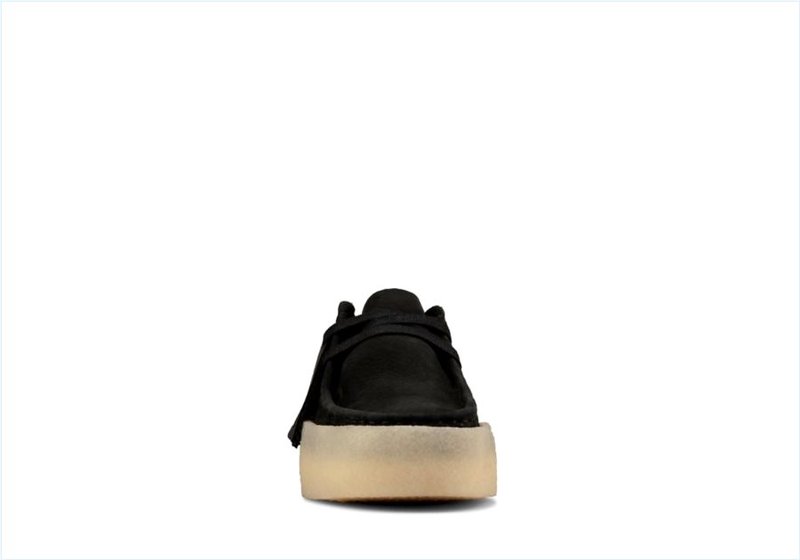  Wallabee Cup / Black Nubuck Womens Originals Icon Shoes