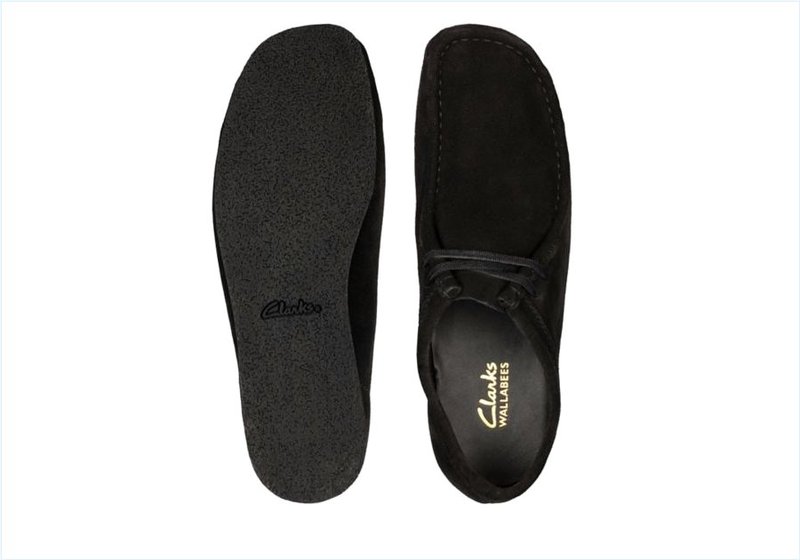  Wallabee 2 / Black Suede Mens Shoes