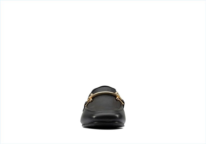  Pure Block / Black Leather Womens Shoes