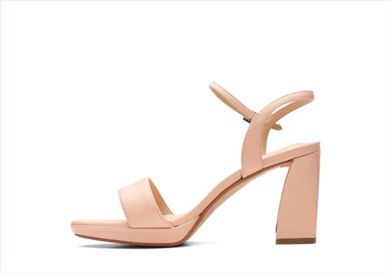  Vista Strap / Light Pink Leather Womens Sandals