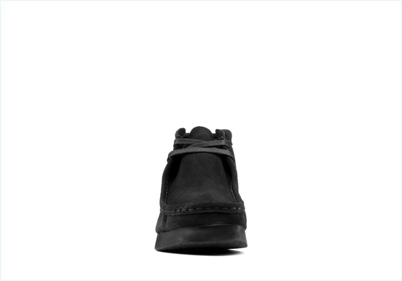  Wallabee Boot2 / Black Suede Mens Boots