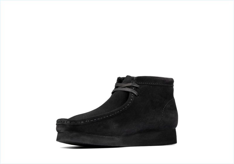  Wallabee Boot2 / Black Suede Mens Boots