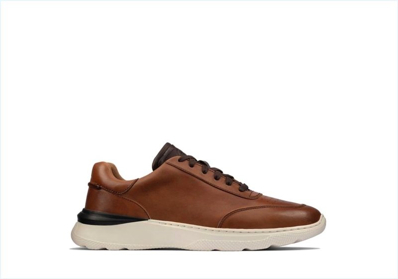  Sprint Lite Lace / Tan Leather Mens Sport Shoes