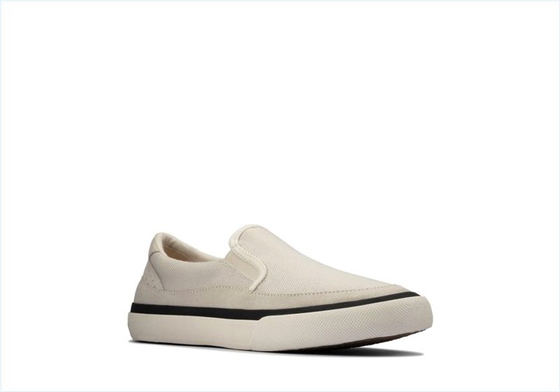  Aceley Step / White Canvas Womens Sport Shoes