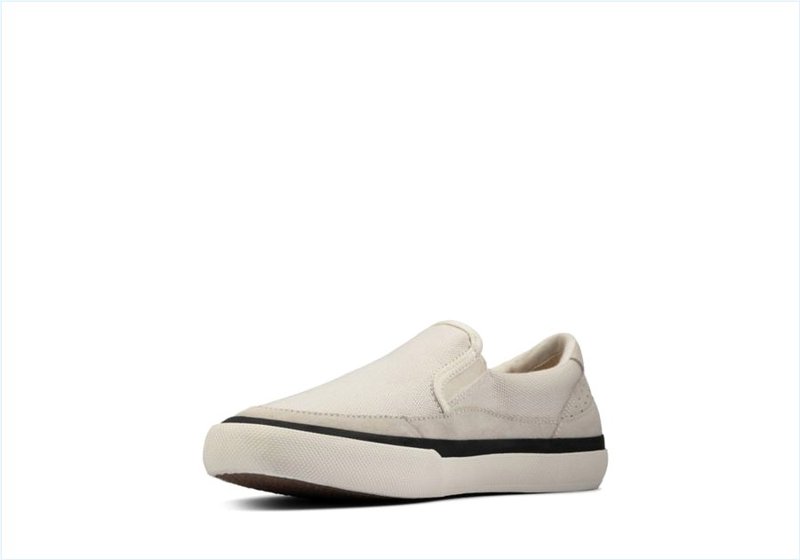  Aceley Step / White Canvas Womens Sport Shoes