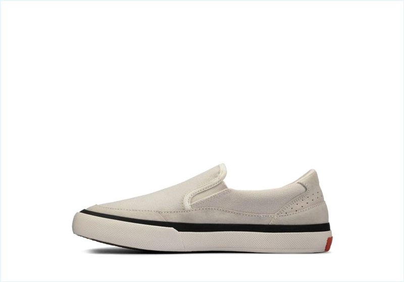  Aceley Step / White Canvas Womens Sport Shoes