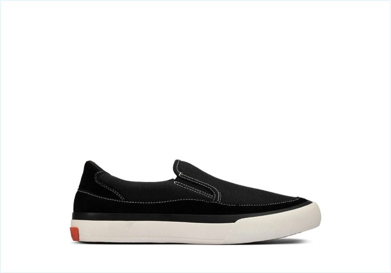  Aceley Step / Black Canvas Womens Sport Shoes