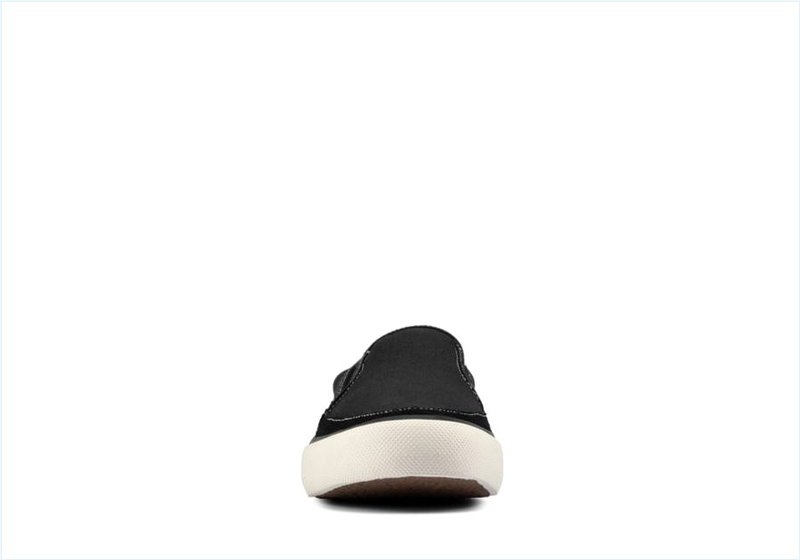  Aceley Step / Black Canvas Womens Sport Shoes